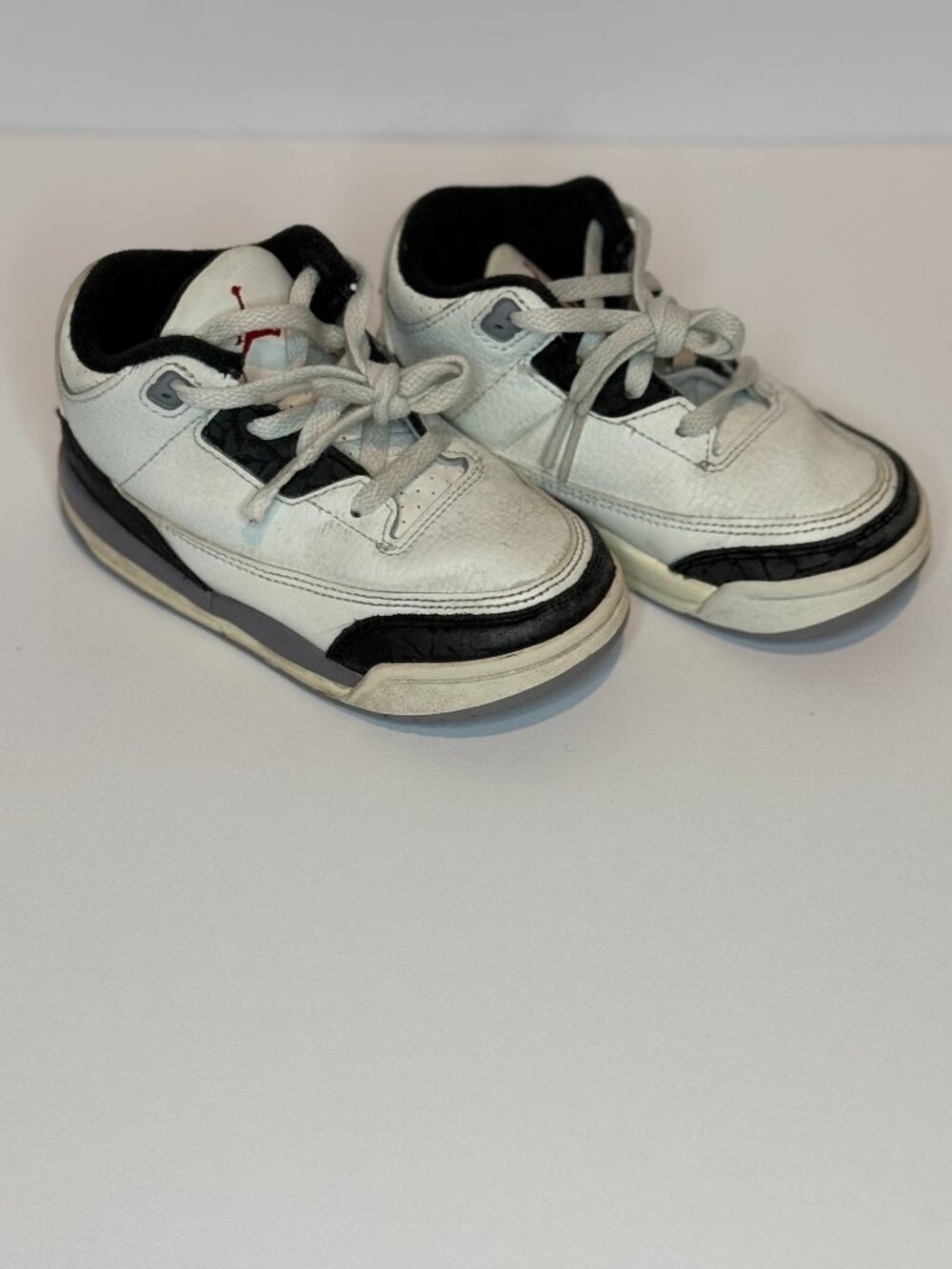 Nike Air Jordan 3 Retro (TD) DM0968-106 “Cement Grey” Size 8C Toddler